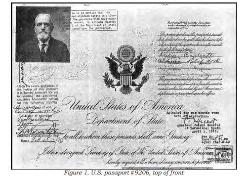 Example: U. S. Passport
