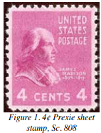 4 Cent Prexie Postal History
