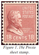18 Cent Prexie Postal History
