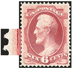 The 6-Cent Lincoln U. S. Postage
