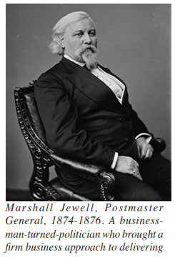 Marshall Jewell, Postmaster General, 1874 - 1876