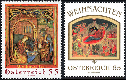 Austrian Christmas Stamps
