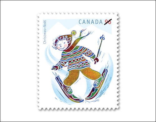 Canadian Christmas Stamp
