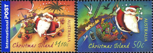 Australia, Christmas Island Christmas Stamps