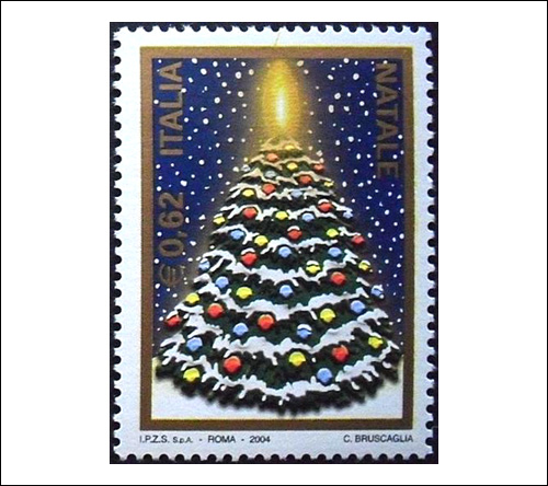 Italian Christmas Stamps