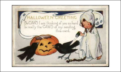 Halloween Stamps, Vintage Postcards and Covers - October 2011