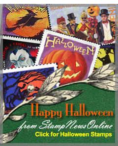 Halloween on Stamps