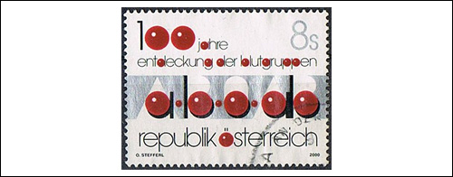 Austria Health Stamp