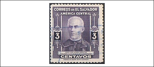 Central America Health Stamp