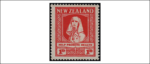 New Zealand Health Stamp