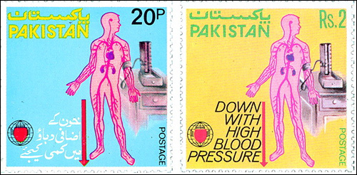 Pakistan Health Stamps