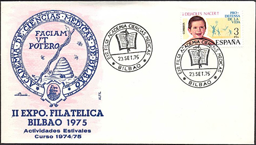 Spain Health Stamp