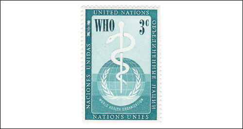 United Nations Health Stamp