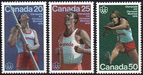 1976 Canadian Olympic Stamps