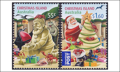 Holiday and Christmas Postage Stamps, Stamp News Online Magazine