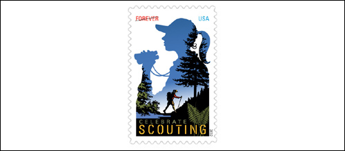 Celebrate Scouting Stamp 2012