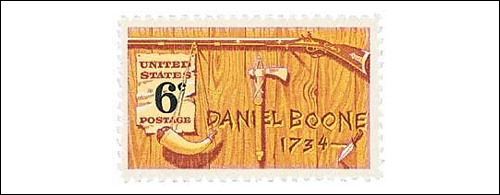 Daniel Boone Stamps