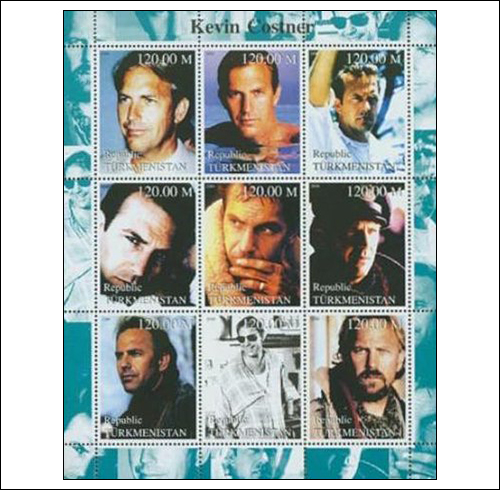 Kevin Costner Stamps