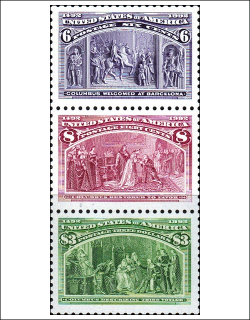 Christopher Columbus Commemorative Stamps