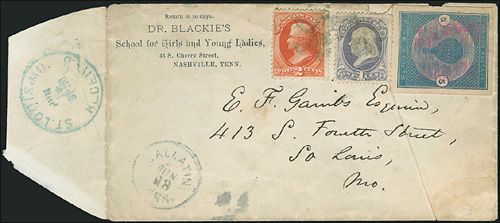 Cover with Buffalo balloon stamp Buffalo Balloon Stamp