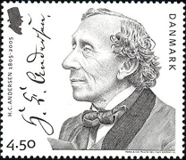 Hans Christian Andersen Stamp