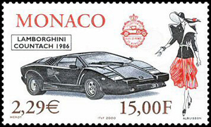 Ferruccio Lamborghini Stamp, Monaco