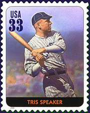 Tris Speaker Stamp