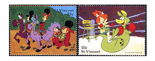 Pebbles Flintstone Stamp, St. Vincent 