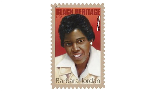 Barbara Jordan Stamp, U.S. Postage forever stamp, 2011
