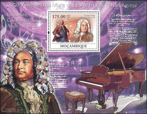 George Friedrich Handel Stamp