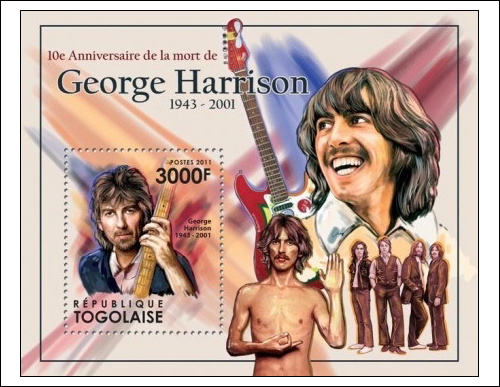 George Harrison Stamp, Togolaise