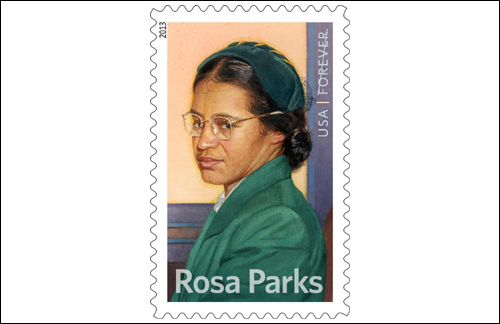Rosa Parks Stamp, 2013