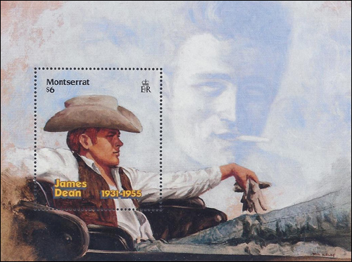 James Dean Stamp, Montserrat
