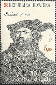 Rembrandt van Rijn Stamp
