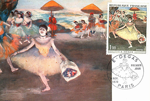 Edgar Degas Stamp