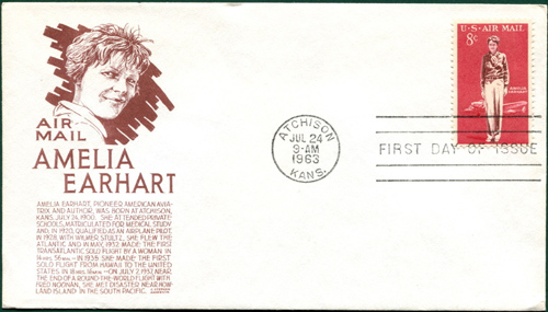 Amelia Earhart Stamp