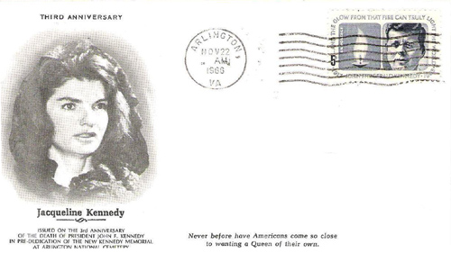 Jacqueline Lee Bouvier Kennedy First Day Cover