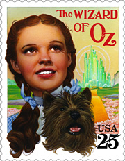 Judy Garland Stamp, USA 25 Cents