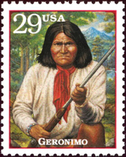 Geronimo Stamp, USA 29 Cents