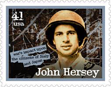 John R. Hersey Stamp, USA 41 Cents