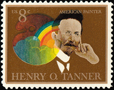 Henry O. Tanner Stamp, USA 8 Cents