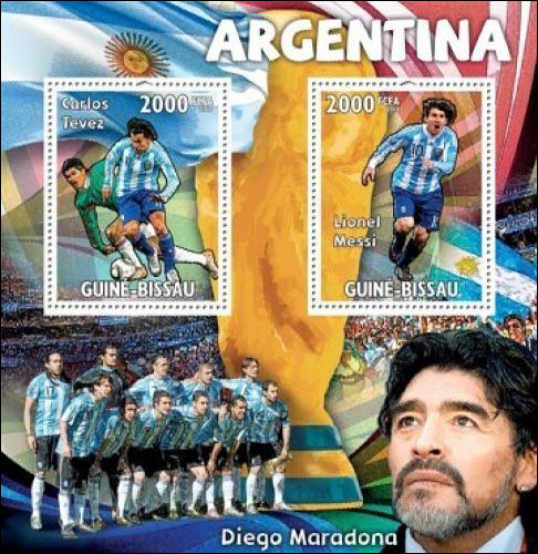 Lionel Messi Stamp