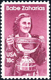 Babe Didrikson Zaharias Stamp, USA 18 Cents
