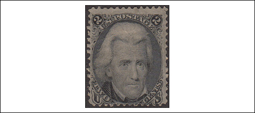 Andrew Jackson Stamp, US 2 Cent Stamp