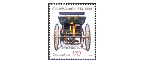 Gottlieb Daimler Stamp