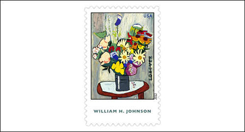 William H. Johnson Forever Stamp, USA