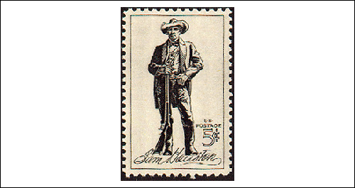 Samp Houston Stamp