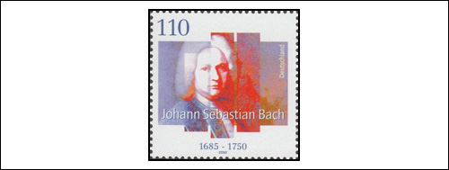 Johann Sebastian Bach Stamp