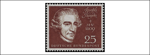 Franz Joseph Haydn Stamp