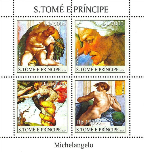 Michelangelo Stamps